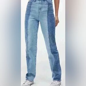 PACSUN Two-Tone Boyfriend 90’s Women’s Jeans Size 25